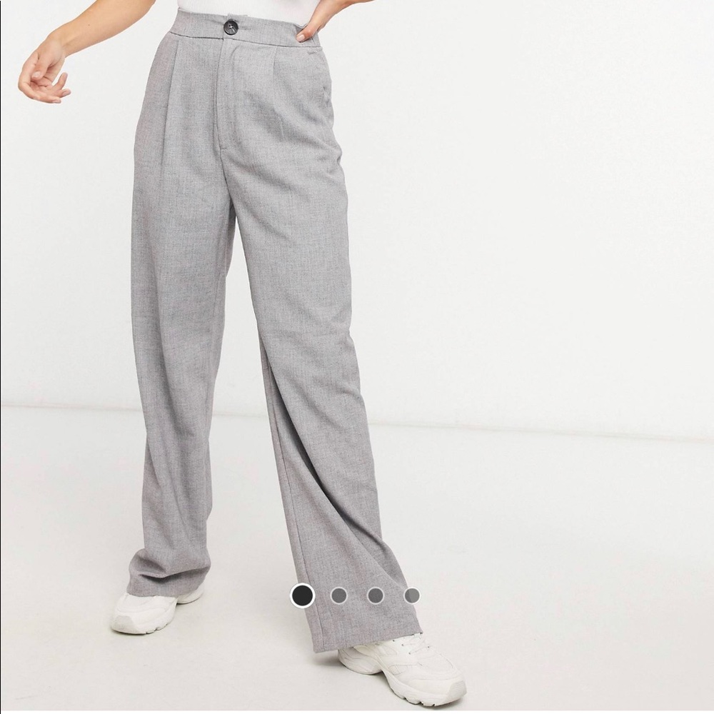 stradivarius wide leg pant